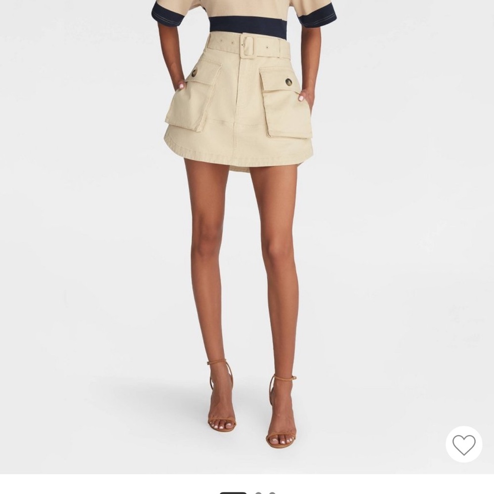 KBB by Kahlana Barfield Brown “The Flared Cargo Skirt”